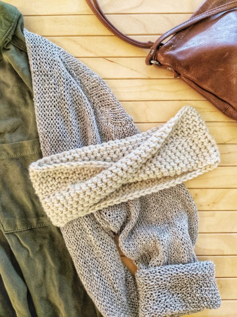 Twisted Crochet Headband - FREE PATTERN