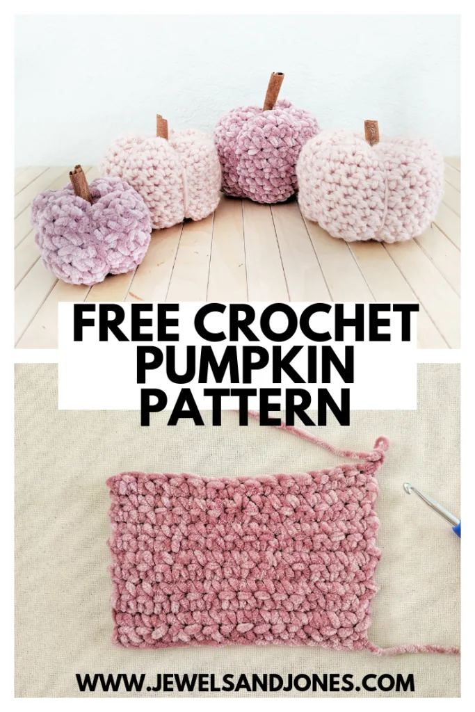 Free crochet pumpkin pattern