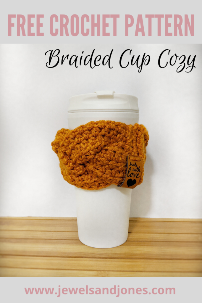braided cup cozy