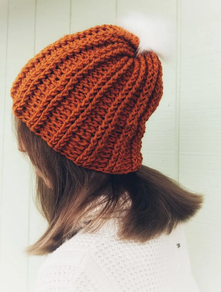 Simple and easy crochet beanie pattern