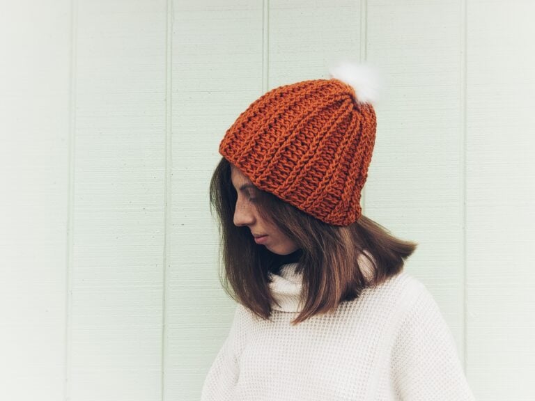 The Sidney beanie is a free crochet beanie pattern on JewelsandJones