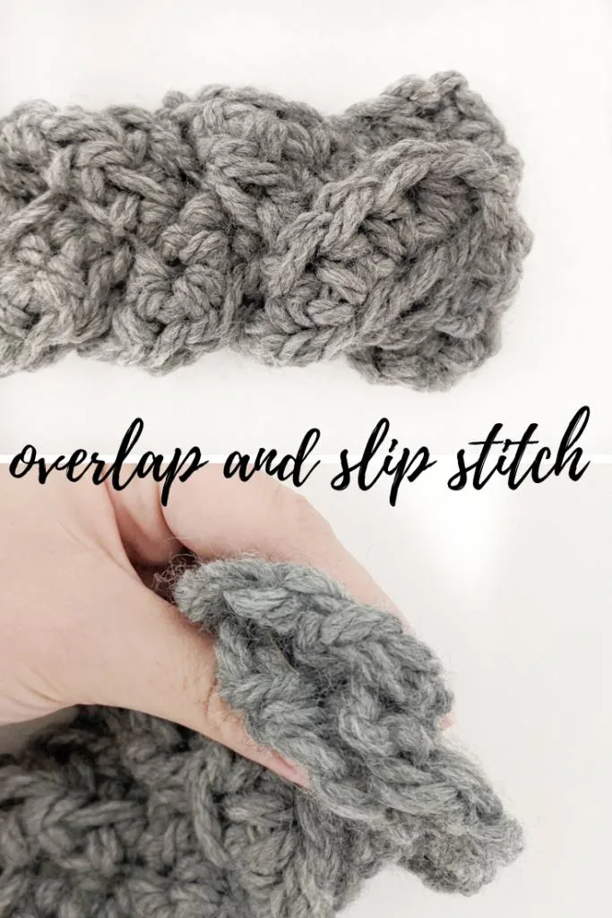 how to make a crochet braided headband