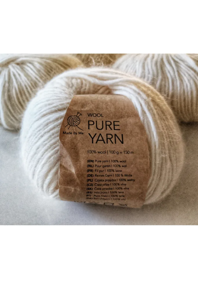 wool natural fiber yarn
