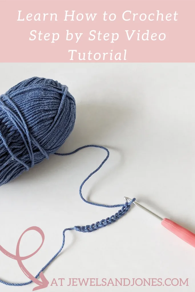 learn how to crochet using this beginner friendly crochet video tutorial