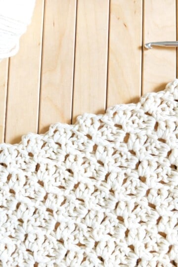 how to crochet reverse blanket stitch tutorial