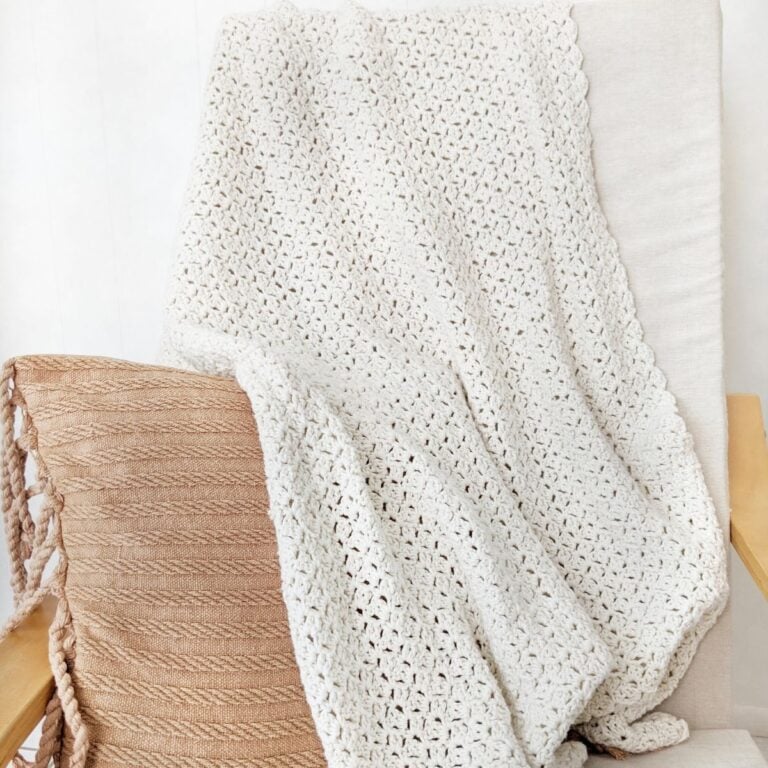 easy beginner crochet blanket