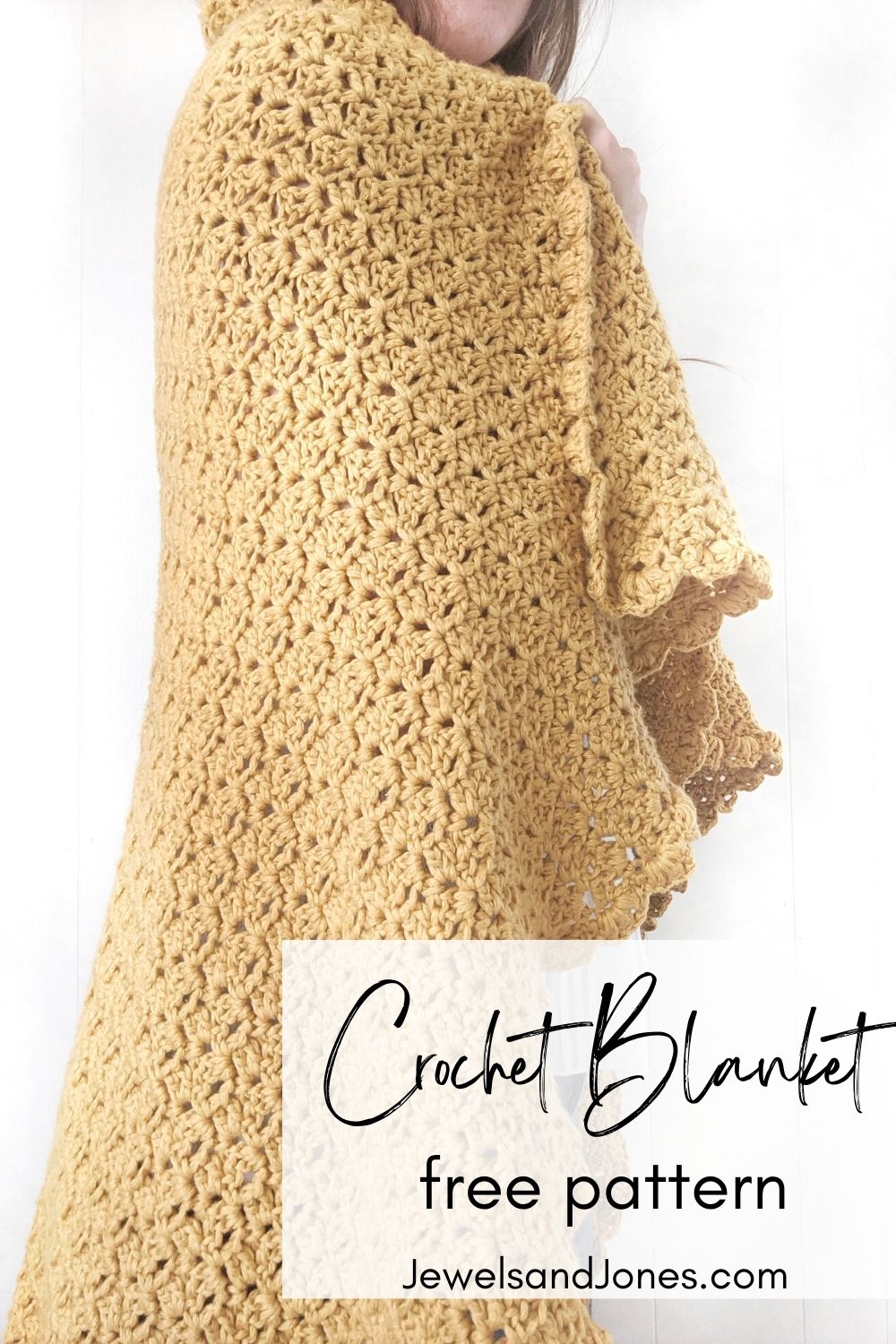 free crochet lapghan blanket pattern