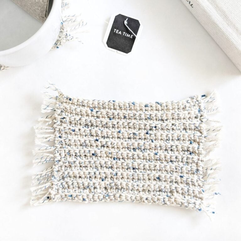 Crochet Mug Rug Coasters - Free Pattern