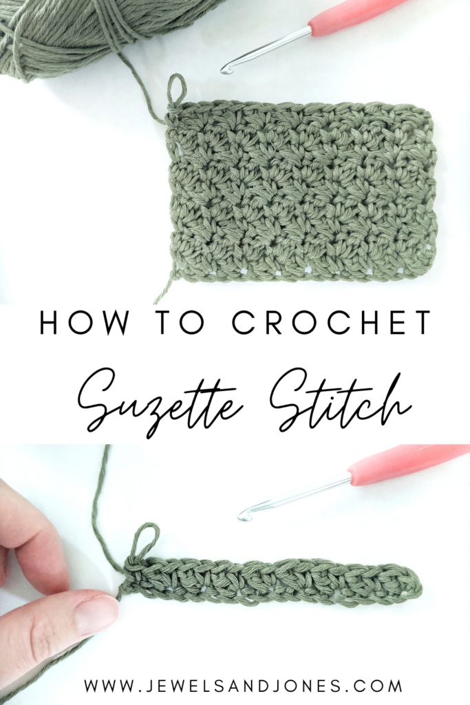 learn how to crochet the suzette stitch with this step by step tutorial