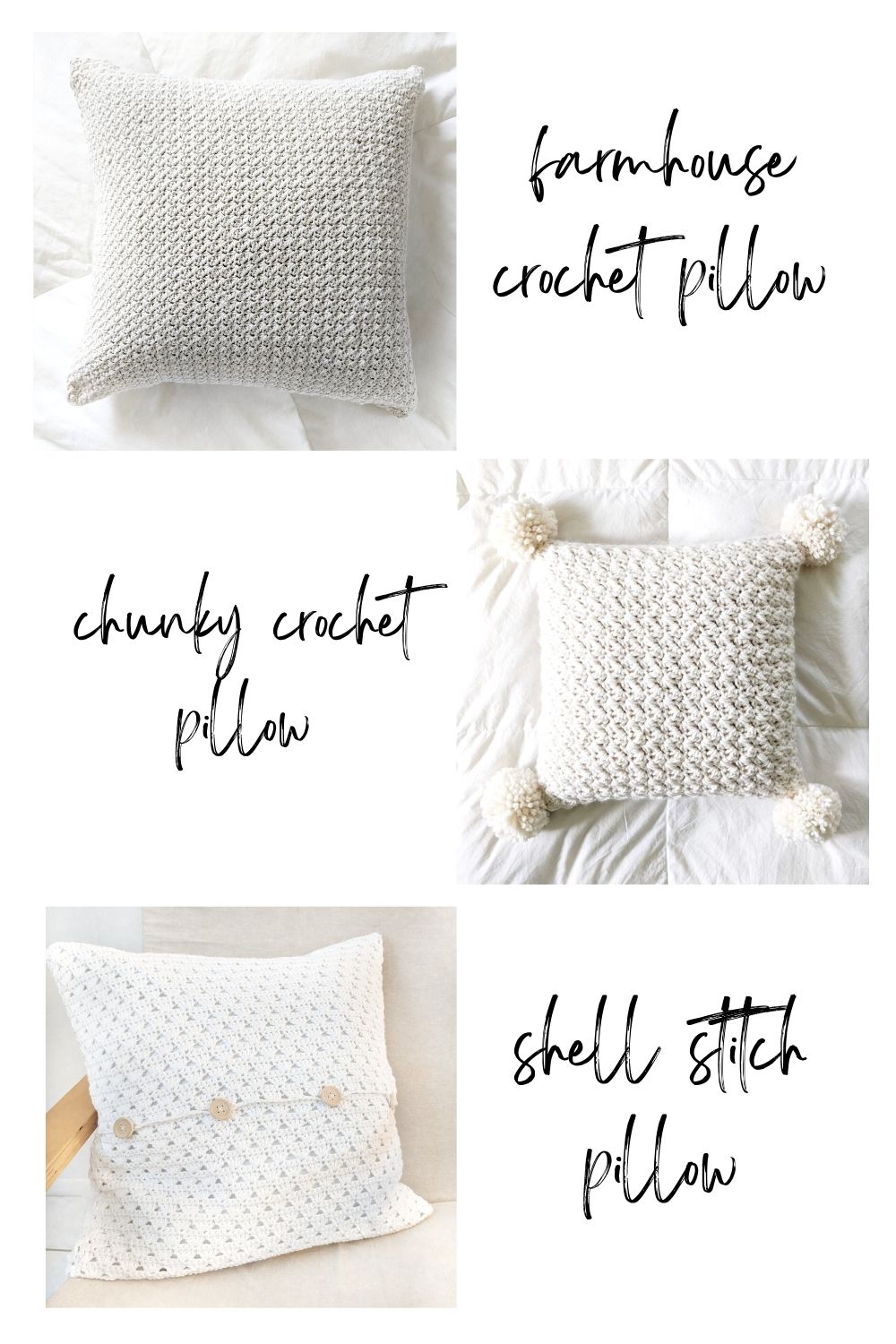 free crochet pillow patterns