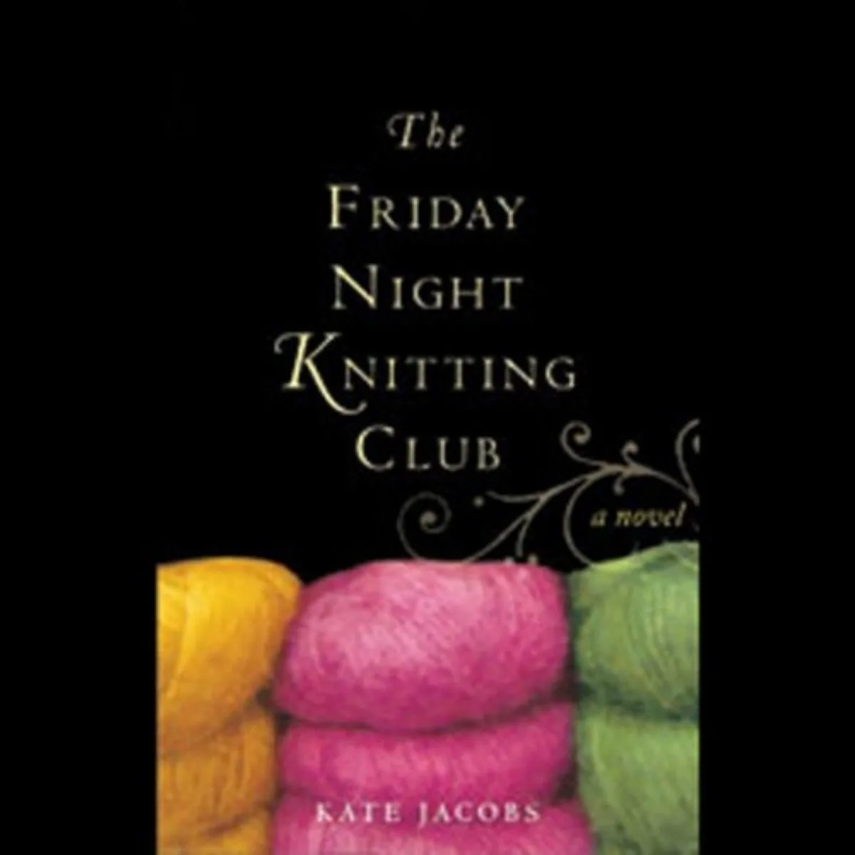 The Friday Night Knitting Club audiobook idea of what to do while crocheting or knitting.