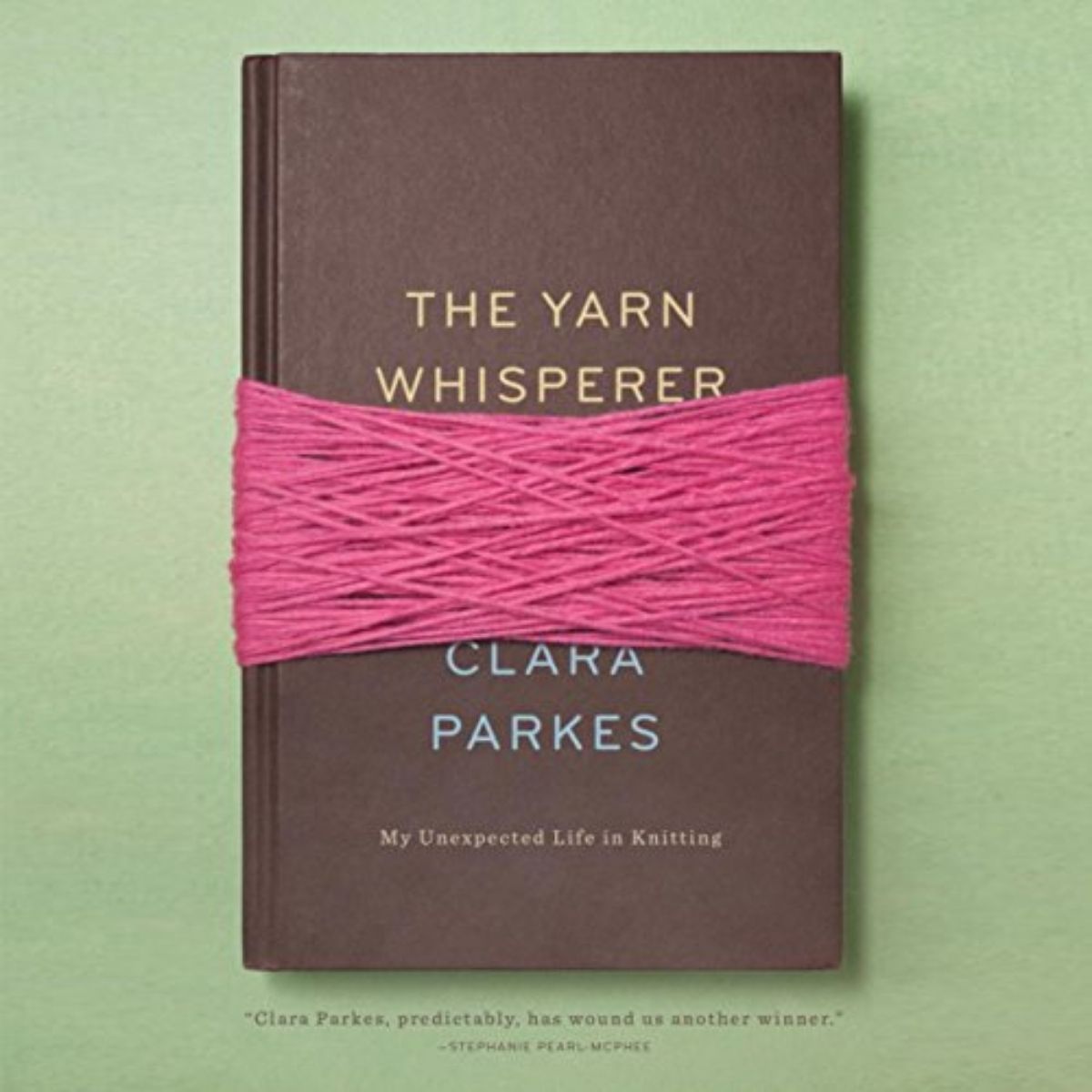 The yarn whisperer audiobook to listen to while crocheting or knitting.