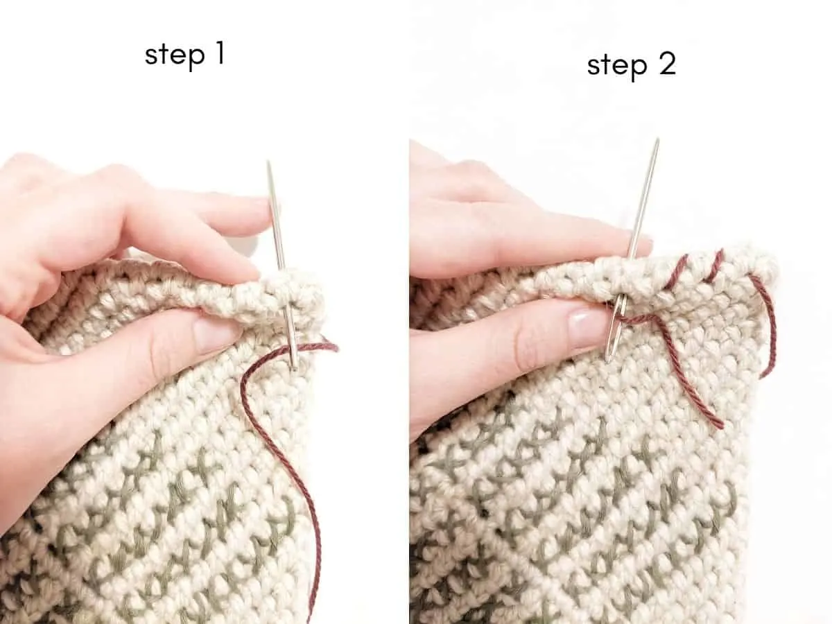 how to add a border to your crochet project