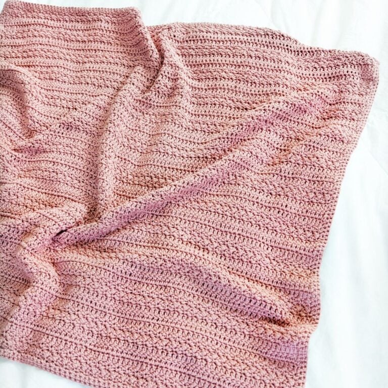 a free cotton crochet baby blanket pattern