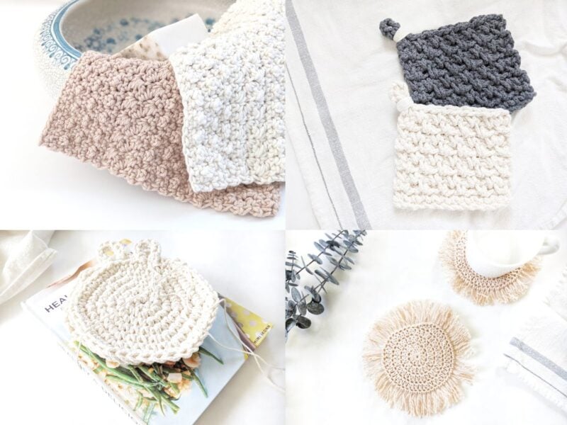 Free Tunisian Crochet Kitchen Towel Pattern Jewels and Jones