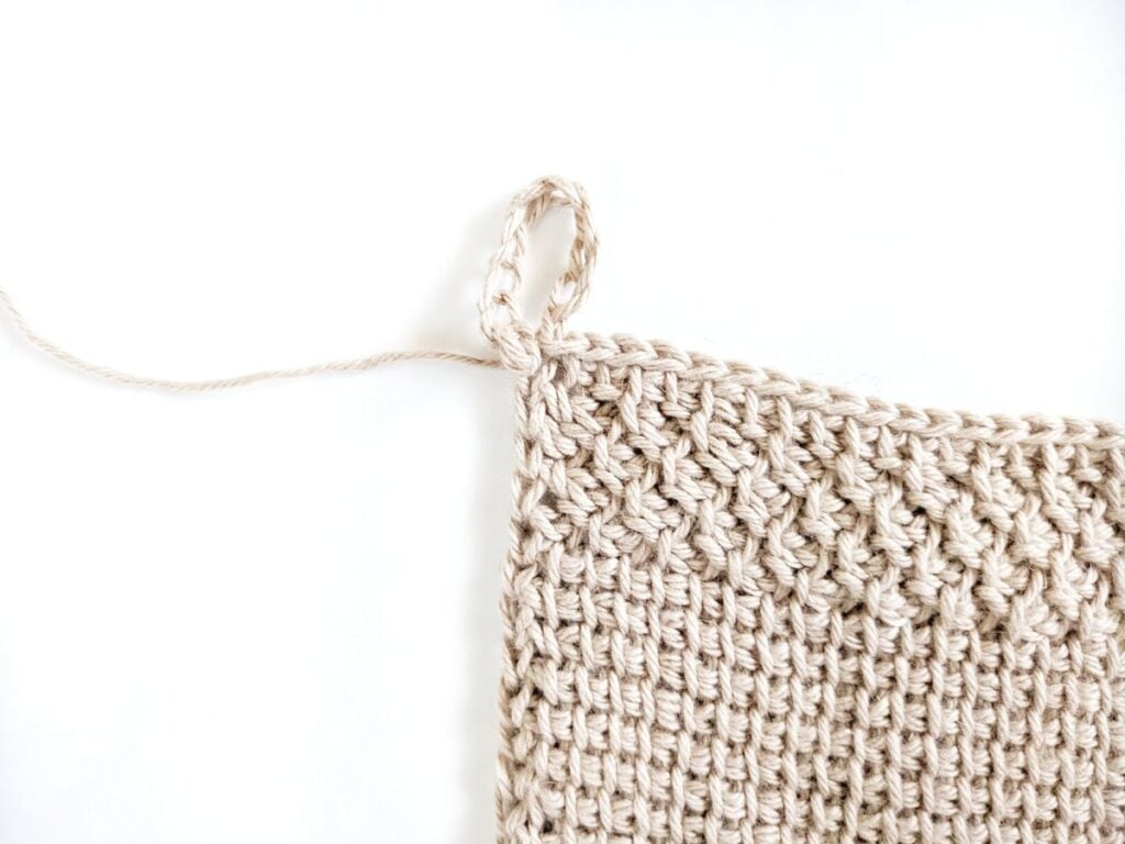 Free Tunisian Crochet Kitchen Towel Pattern Jewels and Jones