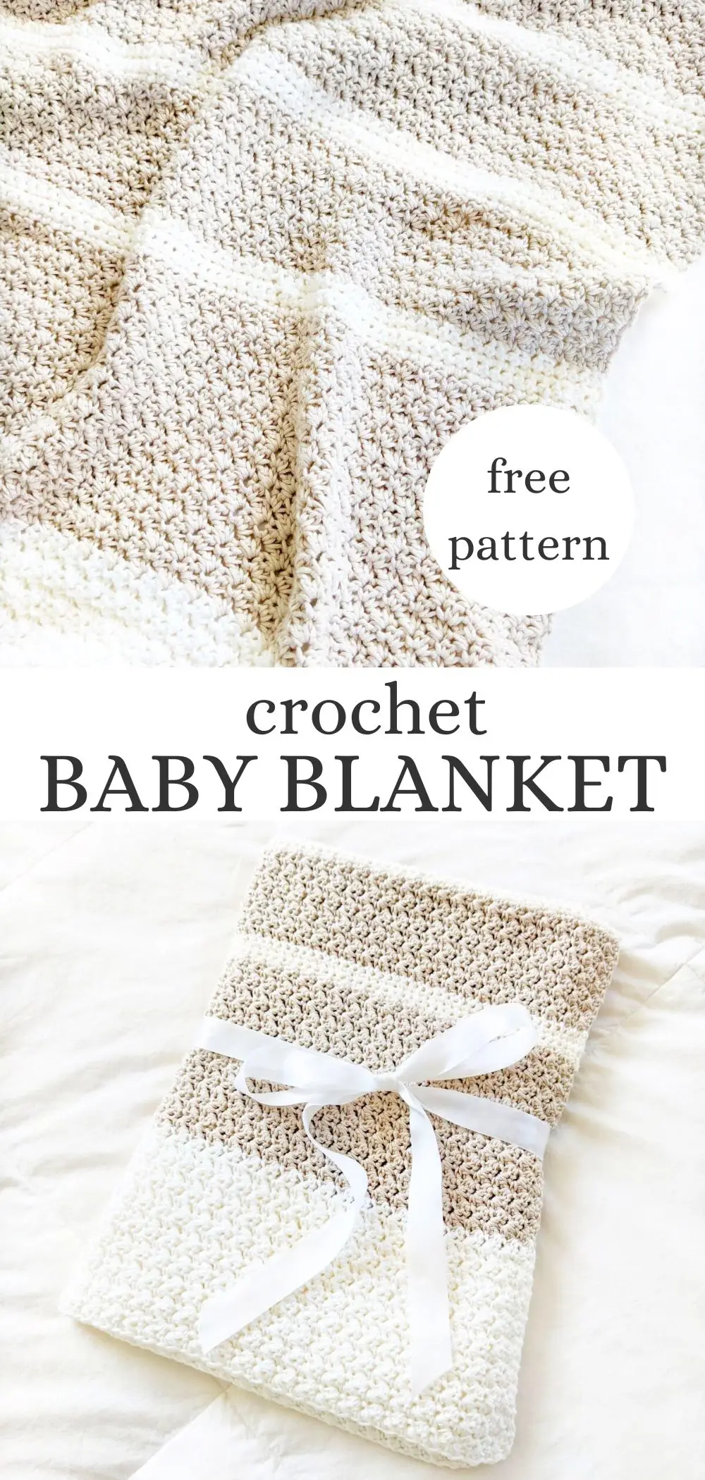 A free heirloom crochet baby blanket pattern.