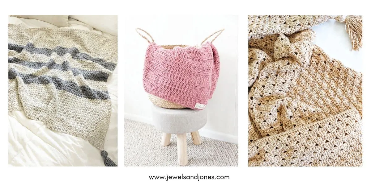 3 free crochet baby blanket patterns to make