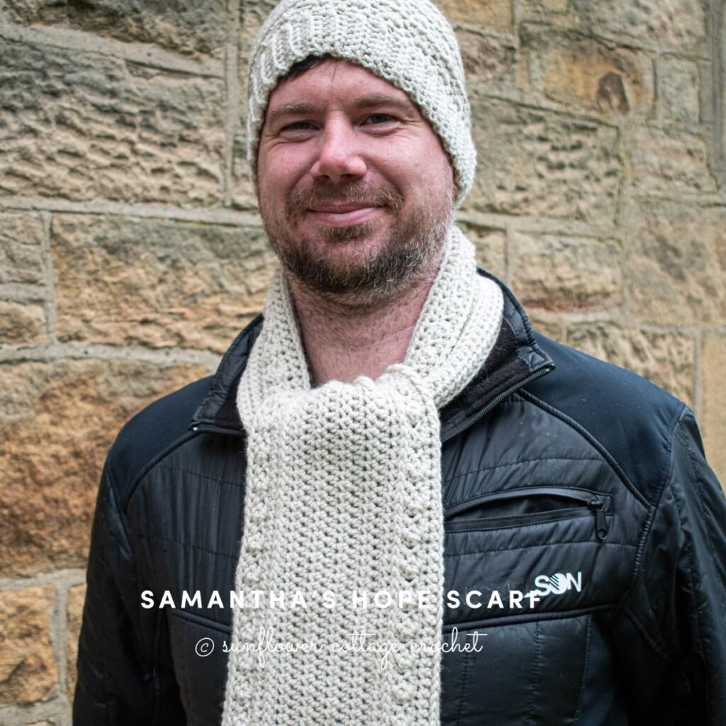 15 Free Crochet Scarf Patterns for Men Jewels and Jones