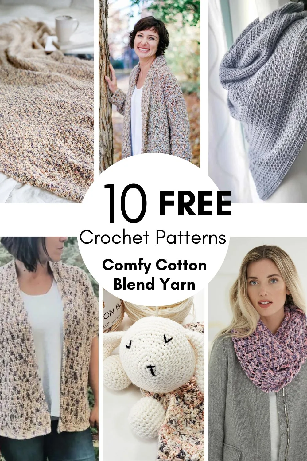 free crochet pattern that use lion brand yarn.