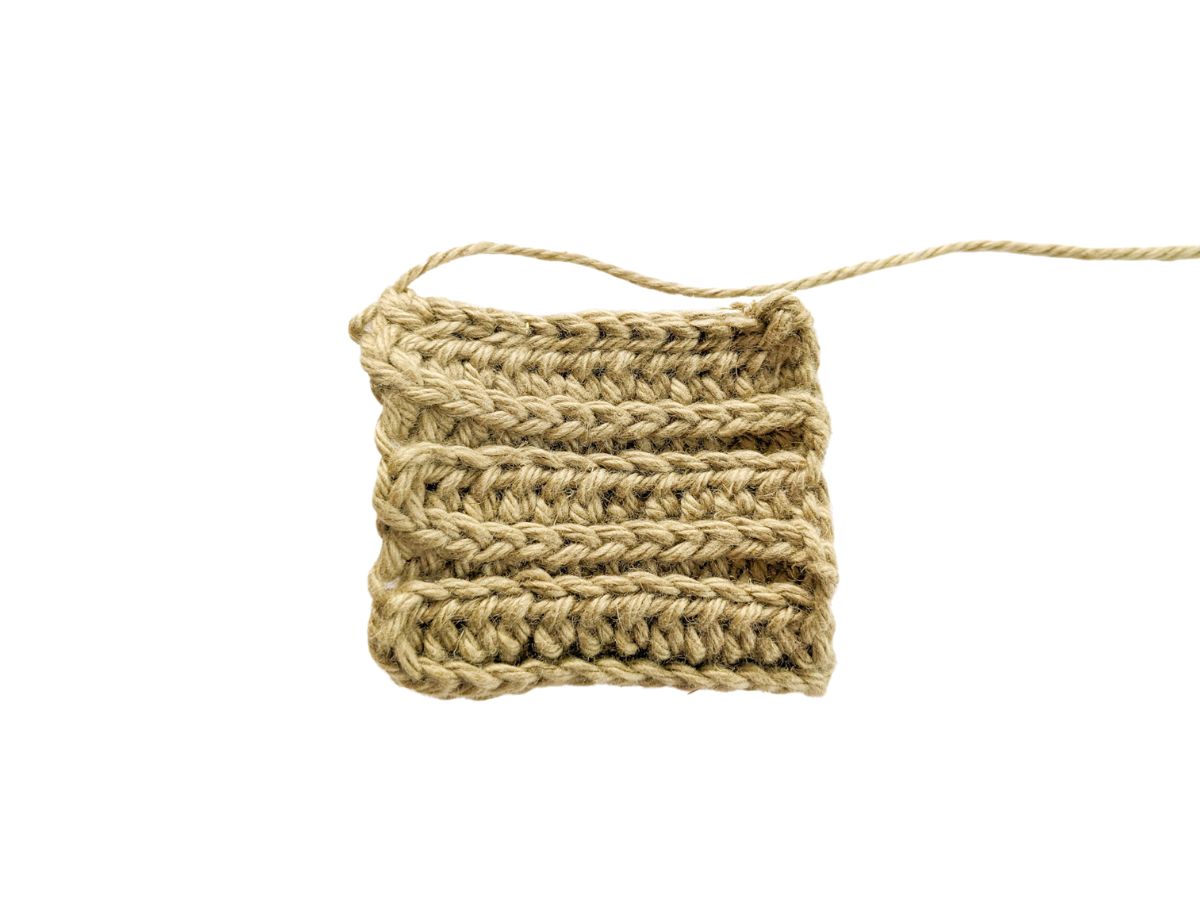 A mini crochet tube.