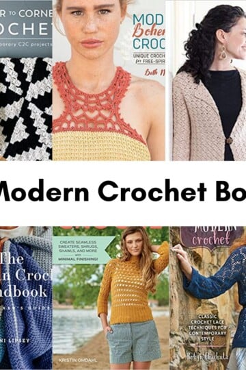 15 Modern Crochet Books.