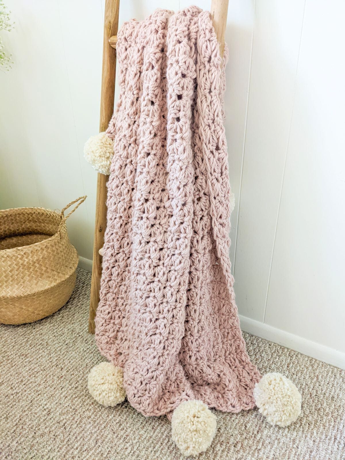 Super Bulky Crochet Blanket Pattern