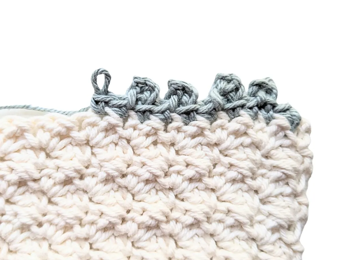 How to Crochet a Picot Stitch Border