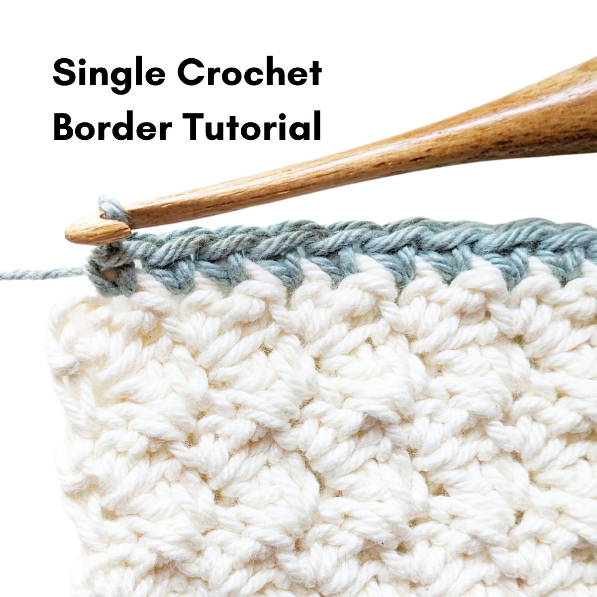 Single Crochet Edging Tutorial