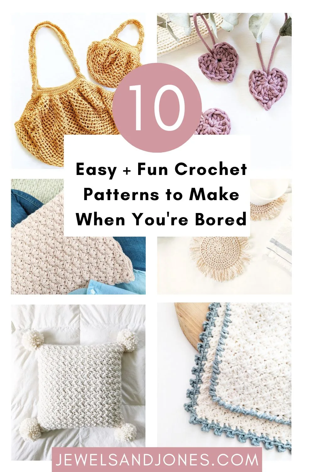 Crochet Honeycomb Trellis Modern Tote Bag Crochet For You