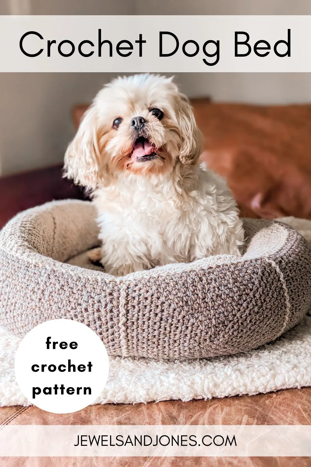 Free Crochet Dog Bed Pattern