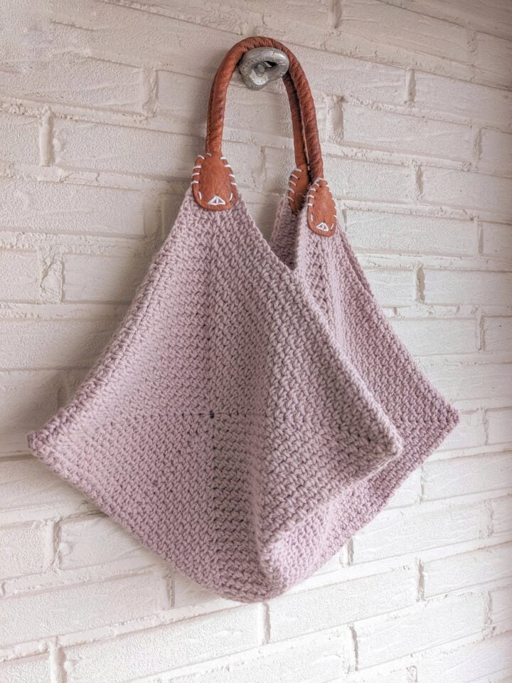 How to Crochet an Easy Project Bag StepbyStep