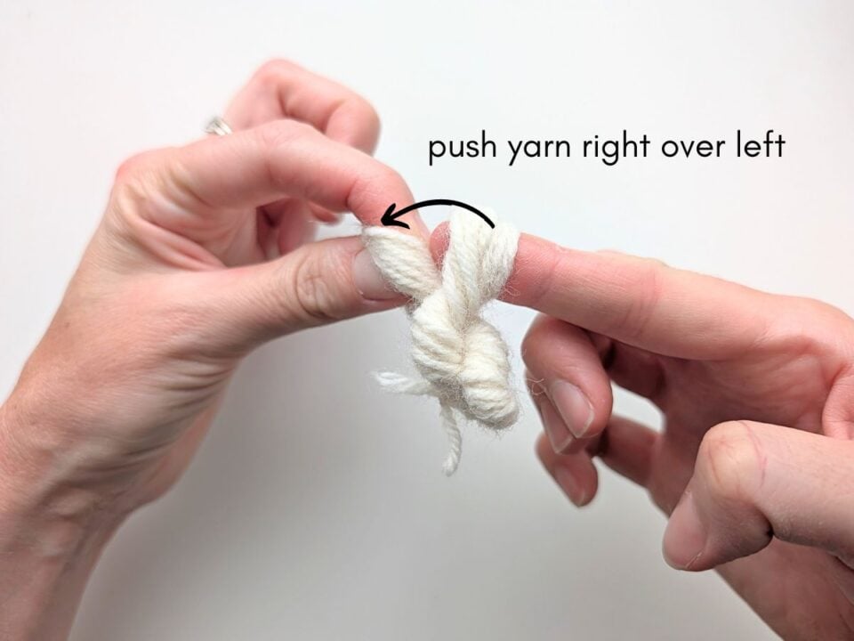 How to Make Mini Hanks of Yarn (Easy Method)
